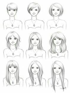 Progressive hairstyle options for #MtF while growing #hair #transisbeautiful Growing Out Hair, Drawing Hairstyles, Drawing Hair, Hair Drawing, Growing Out Short Hair Styles, Hair Envy, How To Draw Hair, Hair Today, Great Hair