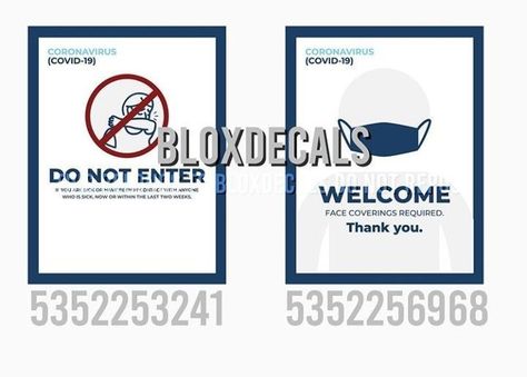 Bloxburg Wash Your Hands Decals, Hospital Room Bloxburg, Bloxburg Decal Codes Mall, Bloxburg Closed Sign Code, Doctor Office Decals Bloxburg, Bloxburg Decals Codes For Hospital, Bloxburg Doctor Decals Codes, Roblox Bloxburg Hospital Decals, Hospital In Bloxburg