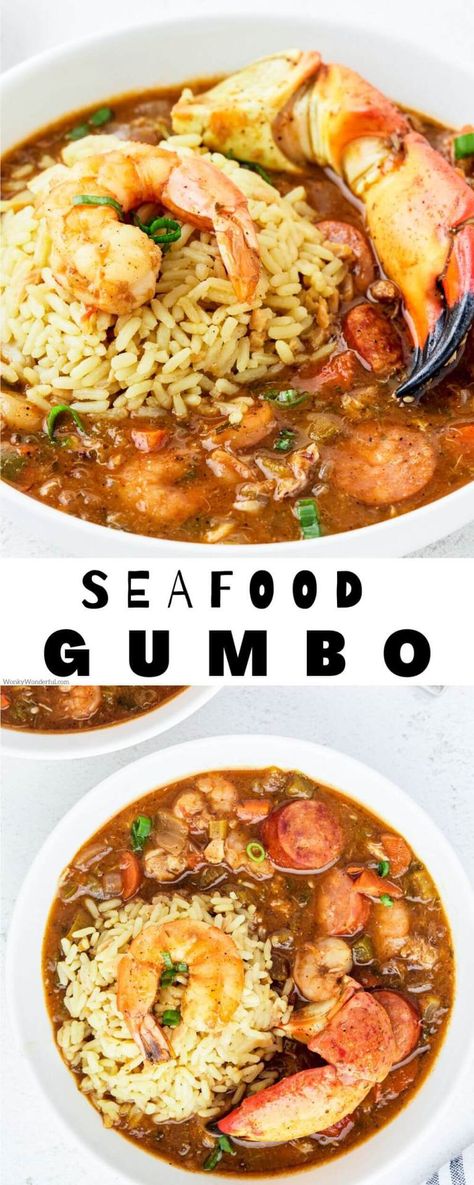 Crab Gumbo Recipe, Shrimp Gumbo Recipe, Easy Gumbo, Gumbo Recipe Easy, Seafood Gumbo Recipe, Shrimp Gumbo, Sausage Gumbo, Seafood Gumbo, Jalapeno Peppers