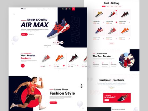 #sneakerslandingpage #nikewebsitedesign #landing #page #adidaslandingpage #landingpage #shoesapp #nikeshoes #sneakers #nike running #footwear #shopifywebsite #minimalist #online shop #ecommerce #shoesstore #shoes #website #ecommerce #webdesign Shoes Landing Page Design, Shoes Web Design, Ecommerce Landing Page, Form Design Web, Landing Ideas, Sneaker Website, Business Website Templates, Website Landing Page, Ui Design Website