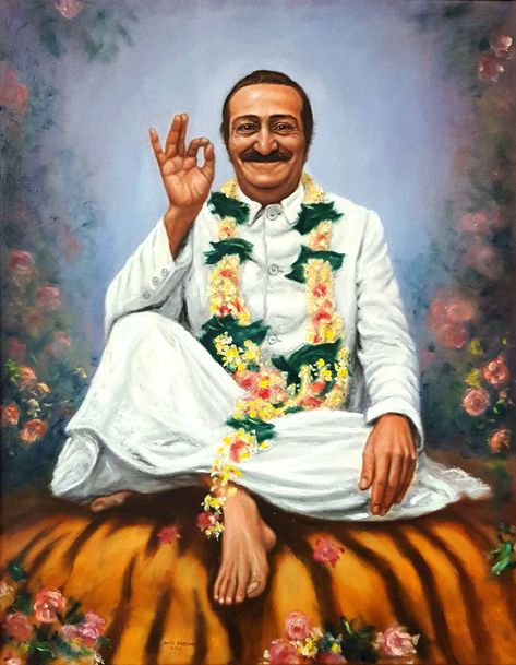 David Barison - meherbabatravels jimdo page! David Painting, Meher Baba, Spiritual Figures, Moscow Metro, Saints Of India, Baba Image, Retro Living Rooms, Good Morning Beautiful Images, Lord Krishna Wallpapers