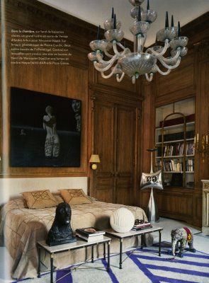 STUDIO ANNETTA: Aesthetes at home Panel Walls, Parisienne Chic, Paris Style, Paris Chic, Ad Magazine, Design Exterior, Beautiful Apartments, Design Del Prodotto, French Farmhouse