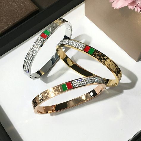 Gucci inspired bangles Punjabi Kada, Gucci Bangle, Jewellery Photo, Gucci Inspired, Mens Bangles, Delicate Gold Jewelry, Gucci Brand, Jewelry Aesthetic, Casual Jewelry