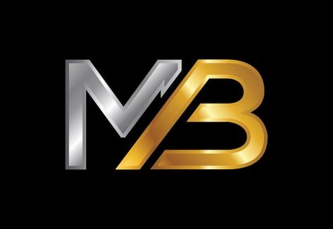 Initial letter m b logo design vector. g... | Premium Vector #Freepik #vector #letter-logo #abstract-symbol #art-logo #logo-symbol Mb Logo Design, M B Logo, B Logo Design, Mb Logo, Logo Dj, Law Firm Logo Design, B Letter Logo, Law Firm Logo, Inspirational Smile Quotes