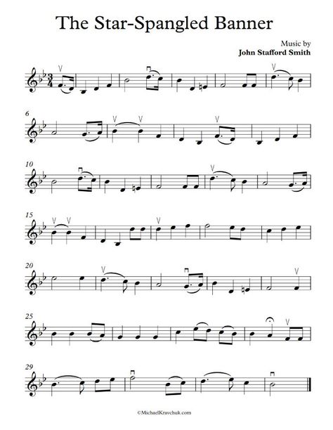 The Star-Spangled Banner Banners Music, The Star Spangled Banner, Star Spangled Banner, Star Spangled, Violin, The Star, Musical Instruments, Musical, Band