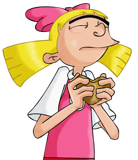 Helga G Pataki Helga Pataki Wallpaper, Helga Hey Arnold, Hey Arnold Characters, Arnold Helga, Rugrats Characters, Arnold And Helga, Angelica Pickles, Old Cartoon Network, Graffiti Text