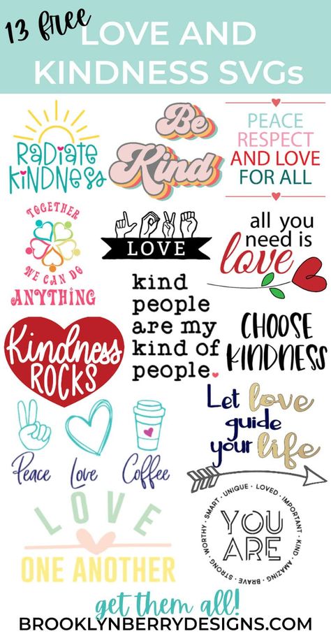 Be kind svg - a retro 70s style lettering to promote love and kindness Craft Blanks, Kindness Svg, Silhouette Cameo 4, Cricut Svg Files Free, Free Svgs, Love And Kindness, Cricut Projects Beginner, Free Svg Files, Cricut Free