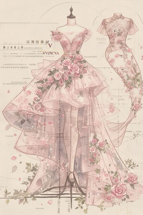 Fashion Design Inspiration, Dreamy Gowns, Fashion Drawing Sketches, Dress Design Drawing, Clothing Design Sketches, Fashion Drawing Dresses, Dress Design Sketches, Fashion Illustration Dresses, Dress Sketches