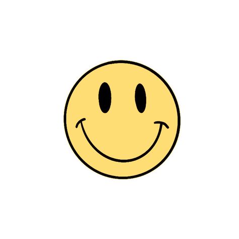 Smile Widget, Indie Smiley Face, Smiley Face Drawing, Smiley Face Clipart, Aesthetic Smiley Face, Groovy Smiley Face, Mini Doodles, Smiley Face Icons, Ipad Image