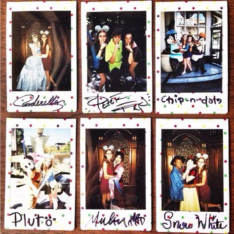 Disney Polaroids Disney Polaroid Pictures, Disney Polaroid, Disney 2025, Disney Picture Ideas, Polaroid Ideas, Disneyland Photos, Disney College Program, Disney Photo Ideas, Disney World Pictures