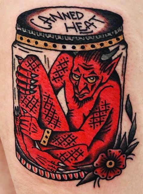 Red Ink Traditional Tattoo, American Traditional Tattoos Spiritual, Big American Traditional Tattoo, Vintage Tattoo Ideas Old School, American Traditional Tarot Card Tattoo, American Traditional Man, American Traditional Clown Tattoo, Creepy Traditional Tattoo, Clown Tattoo Traditional