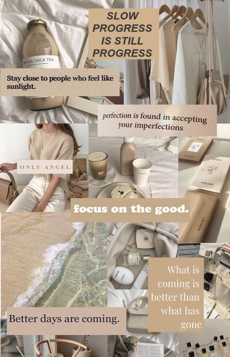 Beige Vision Board, Vision Board Collage, Digital Vision Board, Vision Board Wallpaper, Sea Wallpaper, Vision Board Manifestation, Vision Board Inspiration, Healthy Lifestyle Motivation, Aesthetic Desktop Wallpaper