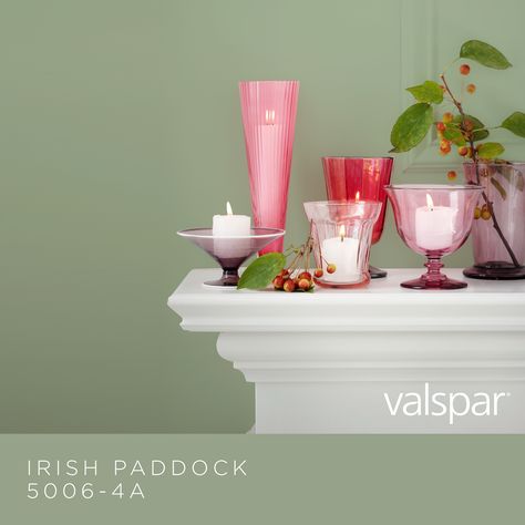 Lowe's:  Irish Paddock 5006-4A                                https://www.pinterest.com/valsparpaint/winter-frosted-fantasy/ Peter Rabbit Nursery, Valspar Paint, Winter Treats, Winter Frost, Room Paint Colors, Interior Paint Colors, Winter Flowers, Humble Abode, Exterior House