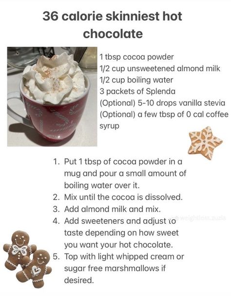 Easy Low Cal Recipe, Low Cal Lunch, Sugar Free Marshmallows, Food Calories List, Super Low Calorie, Food Calorie Chart, Low Calorie Cooking, Low Cal Recipes, Healthy Food Dishes