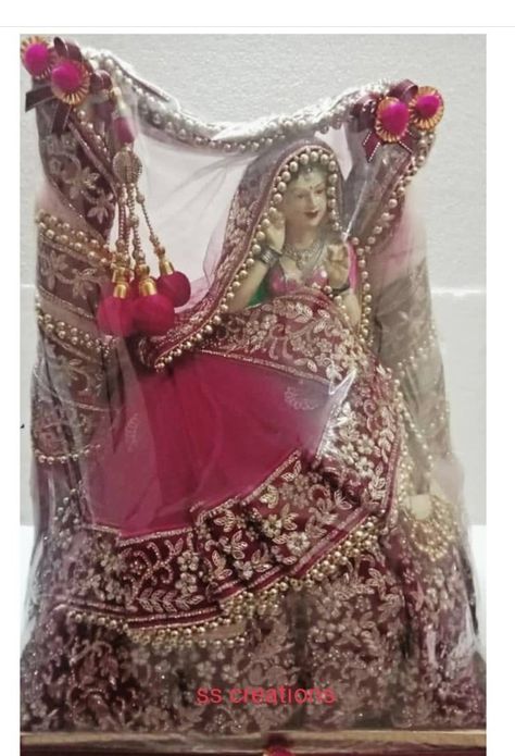 Bridal Lehenga Packing, Mrg Decoration, Shadi Decor, Saree Packing, Ajmer Sharif, Bride Lehenga, Wedding Packing, Wedding Gift Hampers, Trousseau Packing