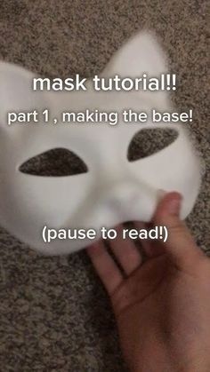 How To Make A Animal Mask, Wolf Mask Tutorial, How To Felt A Therian Mask, Full Face Mask Design Ideas, How To Make A Therian Mask, How To Make A Mask, Therian Mask Tutorial, Wolf Mask Diy, Diy Cat Mask