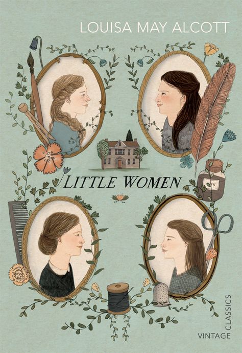 Little Women, book cover, http://www.readings.com.au/product/9780099572961/alcott-louisa-may-little-women Ernst Hemingway, Lizzy Stewart, Graphic Design Magazine, Anna Bond, Cover Books, Looking For Alaska, Beautiful Book Covers, Louisa May Alcott, Design Editorial