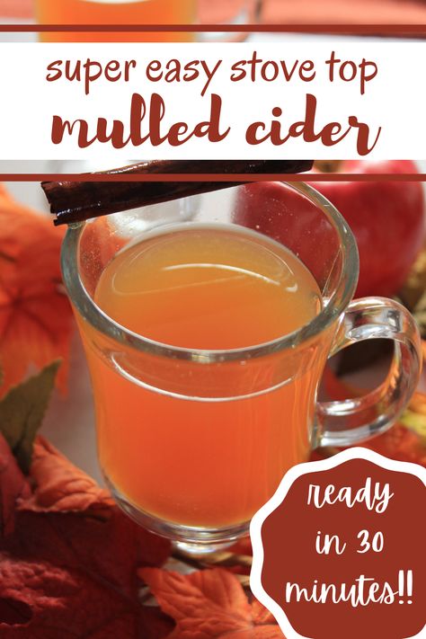 Stove Top Apple Cider, Apple Cider Non Alcoholic, Thanksgiving Drinks Non Alcoholic, Thanksgiving Cider, Cold Cider, Mulled Cider Recipe, Hot Apple Cider Recipe, Warm Drinks Recipes, Apple Cider Drink