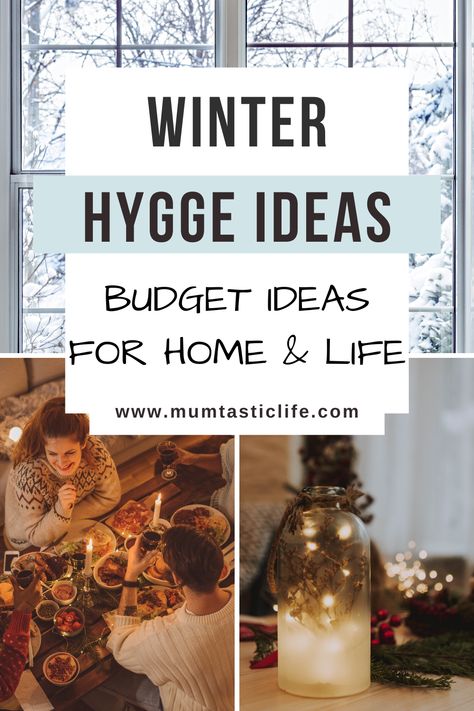 Enjoying the simply beauty of winter Hygge does not need to cost you lots of time and money. Sow down and enjoy this time with these simple and budget ideas for your winter home and life. Hygge Bucket List, Hygge Diy Projects, Colorful Hygge Decor, Hygge Minimalism Home, Hygge Maximalism, Hygge Winter Ideas, Winter Hygge Ideas, Diy Hygge Decor, How To Enjoy Winter