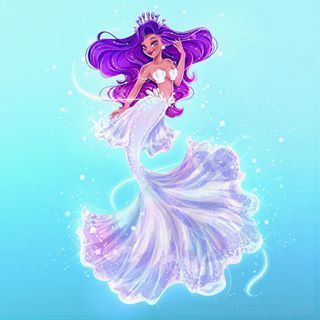 Mermaid Vtuber, Mermaid Pics, Roy The Art, Goddess Crystals, Crystal Mermaid, Doodle Sketchbook, Mermaid Pose, H2o Mermaids, Mermaid Artwork