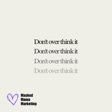 This journey would be so different if I would stop overthinking. Overthinking my content. Overthinking my confidence. Here is to a new mindset 💜 Images That Represent Overthinking, Overthinker Aesthetic, Overthinking Quotes, New Mindset, Board Manifestation, Stop Overthinking, Dear Self Quotes, Vision Board Manifestation, Dear Self