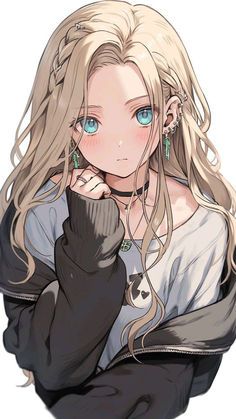 Hairstyles 2023 Trends, Blonde Anime Characters, Hairstyles Highlights, Highlights Hairstyles, Photo Manga, Character Artist, 2023 Trends, Anime Hair, Dessin Adorable