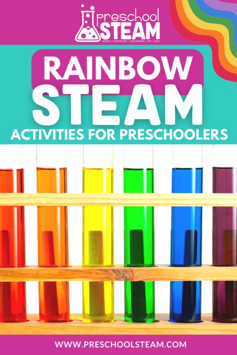 Rainbows are more than just beautiful; they’re a fun and easy way to learn about science, technology, engineering, art, and math (STEAM). In this blog post, we’re going to look at fun STEAM activities for Preschoolers that help us understand how rainbows work, make us want to learn more and show us how fun learning can be. Preschool Steam, Art And Math, Engineering Art, Steam Science, Activities For Preschoolers, About Science, Steam Activities, Science Technology, Just Beautiful