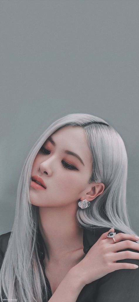 Rosé W Korea, Picture Cloud, Bp Rosé, Rosé Aesthetic, Aesthetic Grunge Outfit, Blackpink Poster, W Korea, Park Rosé, Rose Park