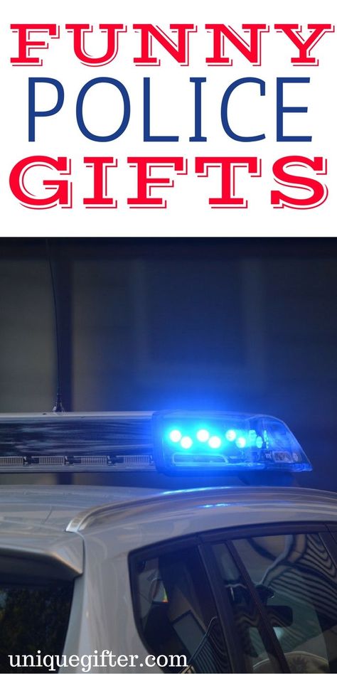 Funny Police Gifts that are perfect for office Christmas parties and retirement gifts for police officers | Joke Cop Gifts | Gag Gifts for Cops | Unique and Hilarious Humor gifts for policemen | Gifts for policewomen Retirement Gift For Police Officer, Cop Retirement Gifts, Police Academy Graduation Gift Basket, Diy Gifts For Police Officers, Police Sergeant Gifts, Christmas Gifts For Police Officers Diy, Police Retirement Gift Ideas, Police Week Gifts Ideas, Funny Police Quotes