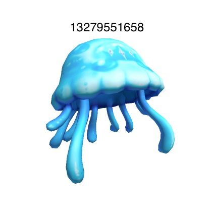 Jellyfish Hat, Cute Jellyfish, Coding Websites, Roblox Image Ids, Roblox Guy, Female Avatar, Coding Clothes, Blue Cute, Blue Accessories