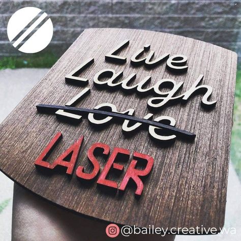 Laser Engraving Ideas, Engraver Ideas, Engraving Ideas, Laser Projects, Laser Engraved Ideas, Laser Marking, Shop Small Business, Live Laugh Love, Wood Design