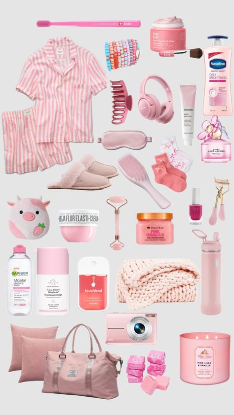 #myfirstshuffle #pink #sleepover #nightime #bedtime #nightimeroutine Sleepover Necessities, Pink Sleepover Ideas, Girly Sleepover, Pink Sleepover, Bday Sleepover, Preppy Sleepover, Sleepover Aesthetic, Sleepover Essentials, Sleepover Things