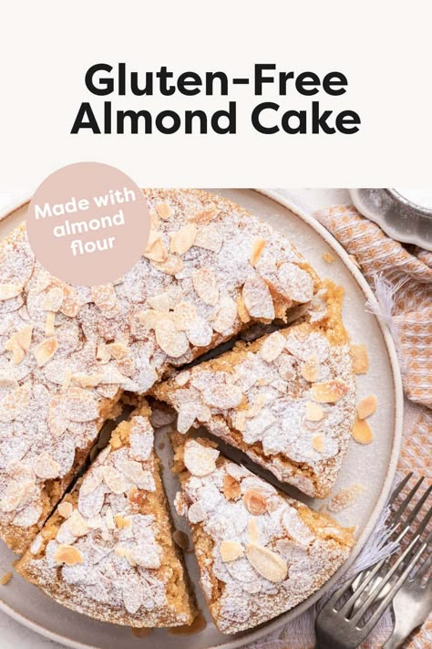 Gluten Free Almond Cake, Almond Coffee Cake, Scandinavian Recipes, Italian Sweets, Almond Flour Cakes, Gluten Free Cake Recipe, Almond Cake Recipe, Gf Baking, Almond Flour Recipes