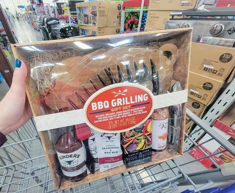 BBQ Grilling Gift Set, Only $14.91 at Sam's Club Bbq Prize Basket, Bbq Grill Gift Basket Ideas, Grill Themed Gift Basket, Grillin And Chillin Gift Basket, Bbq Gift Basket, Meat Shredder, Grill Kit, Salt Grinder, Basting Brushes