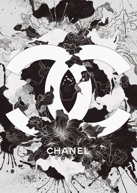 Chanel Poster, Harvey Specter, Biggie Smalls, Design Seeds, Photo Wall Collage, Black And White Aesthetic, Fashion Logo, 그림 그리기, Wall Collage