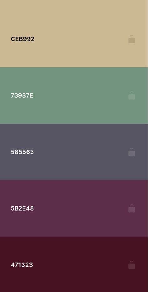 Cmyk Color Palette, Seeds Color Palette, Flat Color Palette, Colours That Go Together, Seeds Color, Pantone Colour Palettes, Color Design Inspiration, Hex Color Palette, Color Palette Challenge