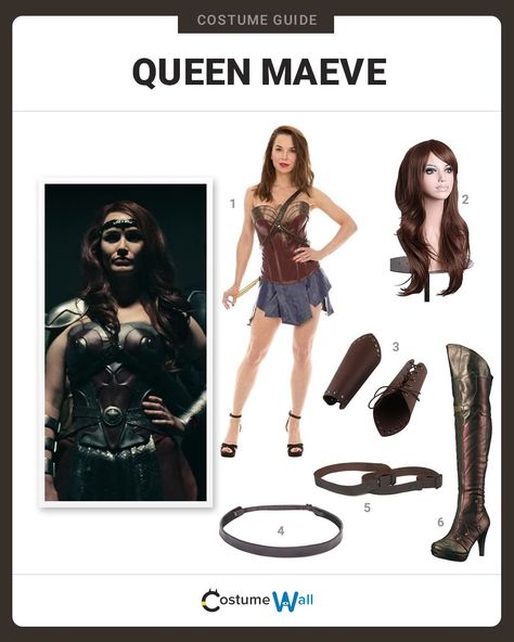 Queen Maeve Costume, The Boys Costume, The Boys Cosplay, Homelander And Queen Maeve, Domino Marvel Cosplay, Fandom Cosplay Costume For Comic-con, Movie Character Ideas, Diy Fantasia, Group Cosplay