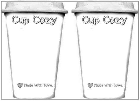 While getting ready for a craft show recently, I came across an article by One Dog Woof. She had some fantastic thoughts, by far my favorite was on packaging, turning the “simplest things int… Crochet Cup Cozies, Crochet Labels, Mug Cozies, Cup Cozy Pattern, Crochet Mug Cozy, Crochet Coffee Cozy, Crochet Mug, Coffee Cozies, Crochet Coffee