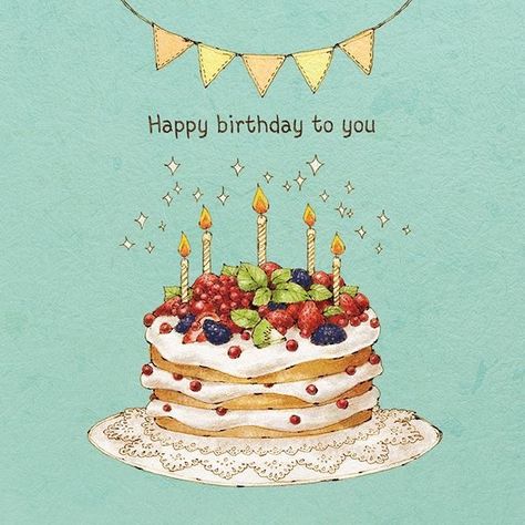 Happy Birthday Illustration, Birthday Greetings Friend, Happy Birthday Vintage, Happy Birthday Art, Happy Birthday Greetings Friends, Happy Birthday Wallpaper, Birthday Illustration, Birthday Wishes Messages, Happy Birthday Wishes Cards