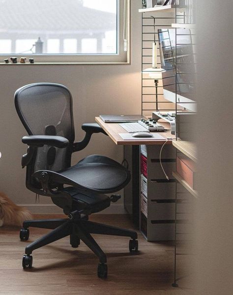 Herman Miller Aeron, Aeron Chair, Herman Miller Aeron Chair, New And Improved, Herman Miller, Modern Vibe, Lumbar Support, Office Chair, Love It