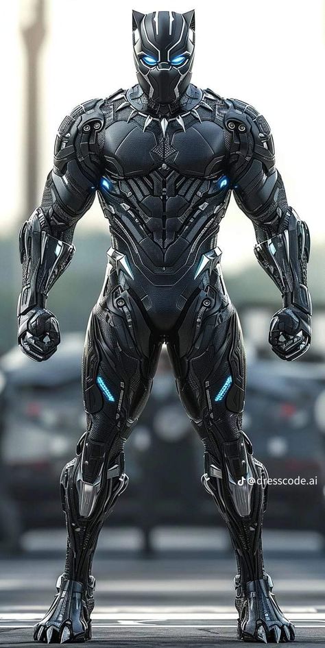 Black Panther Suit, Marvel Kang, Black Panther Superhero, Black Panther Images, Marvel Superheroes Art, Marvel And Dc Characters, Black Panther Art, Iron Man Art, Iron Man Armor