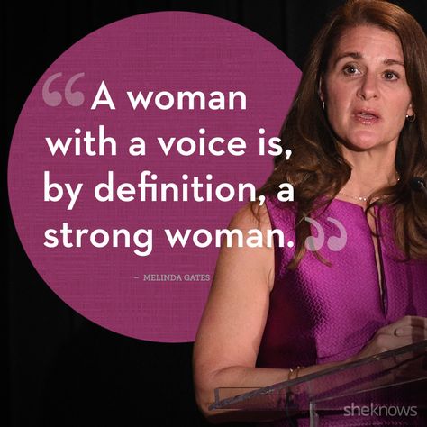 Melinda Gates Women Leadership Quotes, Melinda Gates, Female Leaders, Women Empowerment Quotes, Women In Leadership, Women Around The World, Empowerment Quotes, Women Leaders, Strong Woman