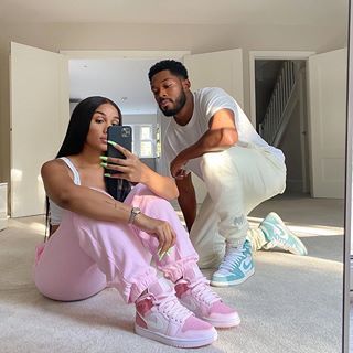 DRIP 💧” • Aug 16, 2020 at 2:56pm UT Pink Jordans Outfit, Empty House, Pink Jordans, Black Relationship, Couples Outfits, Couple Fits, Jordan Outfit, Black Relationship Goals, Cute Couple Outfits