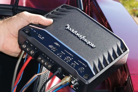 Here's a step-by-step guide to installing a car amplifier, including how to wire the amp and troubleshooting tips when things don't work perfectly. Car Amplifier Wiring, Wiring Diagram Cars, Wiring Speakers, Subwoofer Wiring, Audio Mobil, Focal Car Audio, Guitar Pickup Wiring Diagrams, Sound System Car, Car Audio Amplifier