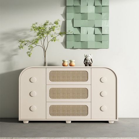 Dream cabinet Nordic Simple Porch Cabinet Shoe Cabinet Accent Cabinet | Wayfair Weave Furniture, Dream Cabinet, Porch Cabinet, Modern Desk Chair, Accent Chests And Cabinets, Material Selection, Side Board, Sintered Stone, High Back Chairs