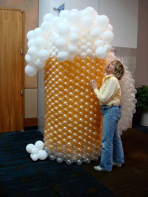 I’m pretty sure I could never make this, but I’m so glad someone can. http://www.abovetheresteventdesigns.com/corporate/# Balloon Designs, Fabric Draping, Employee Recognition, Business Event, Beer Party, Balloon Decor, Trade Show, Grand Opening, Beer Mug