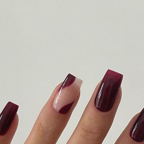 Red Manicure, Burgundy Nails, Red Nails, Red Wine, Velvet, Wine, Nails, Red, On Instagram