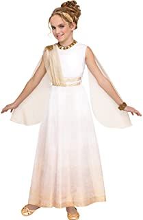 Greek Goddess Costume Kids, Greek Outfit, Goddess Egyptian, Greek Toga, Egyptian Cleopatra, Rockstar Costume, Floral Costume, Greek Dress, Dance Concert