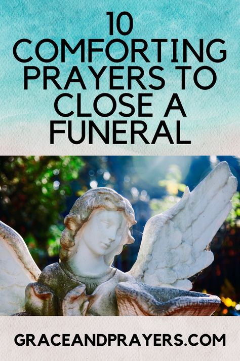 Are you seeking prayers to close a funeral? Then we hope you can use these 10 comforting prayers as you close a funeral of your loved one! Prayer For Departed Loved Ones, Graveside Service Ideas, Memorial Prayers, Comforting Prayers, God Reminders, Food Prayer, Prayer For Comfort, Prayer For Mothers, Closing Prayer