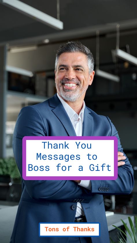 Examples of messages you can write to your boss after they give you a gift. Thank You Note To Boss, Thank You To Boss, Thank You Letter To Boss, Letter To Boss, Message For Boss, Thank You Boss, Boss Christmas Gifts, Writing Thank You Cards, Thank You Letter